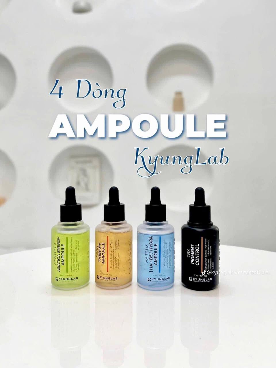 4 dòng Serum Ampoule KyungLab